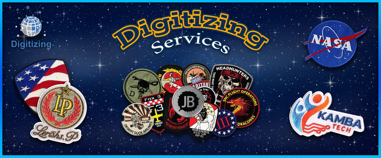 International Digitizing Banner