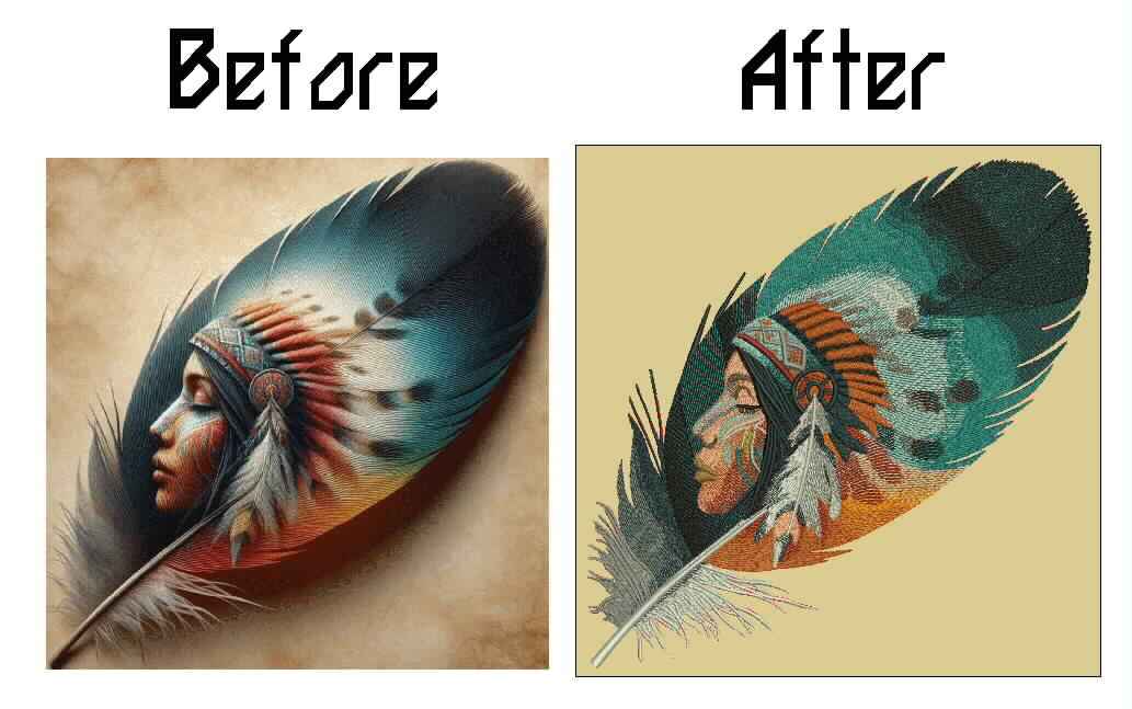 Before after digitizing